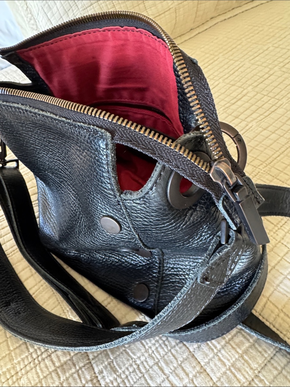HAMMITT Black Gunmetal Bryant Medium - Picture 8 of 9
